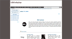 Desktop Screenshot of dell.tabletsnlaptops.com